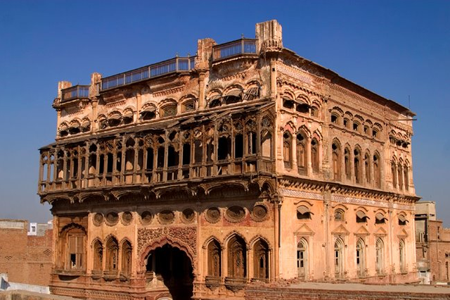 Umar Hayat Palace (also called Gulzar Manzil), is a masterpiece of indigenous art and architecture.png