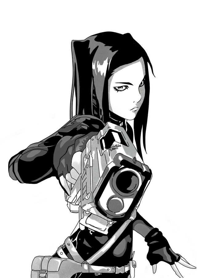 re-l mayer (ergo proxy) drawn by jkataishi