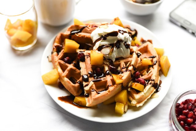 Thursday Things -Mango Chocolate Waffles (8).jpg