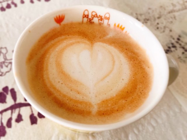 I Am Practicing Latte Art At Home Love Coffee 自宅でラテアートの練習 珈琲愛 Steemit