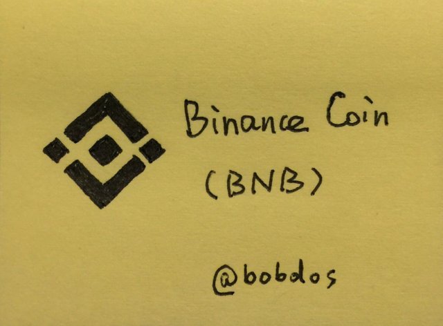 Sketch Art Binance Icon 漫画涂鸦 币安图标 Steemit