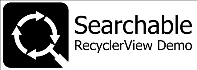 Searchable RecyclerView Demo - LOGOTYPE 4.png