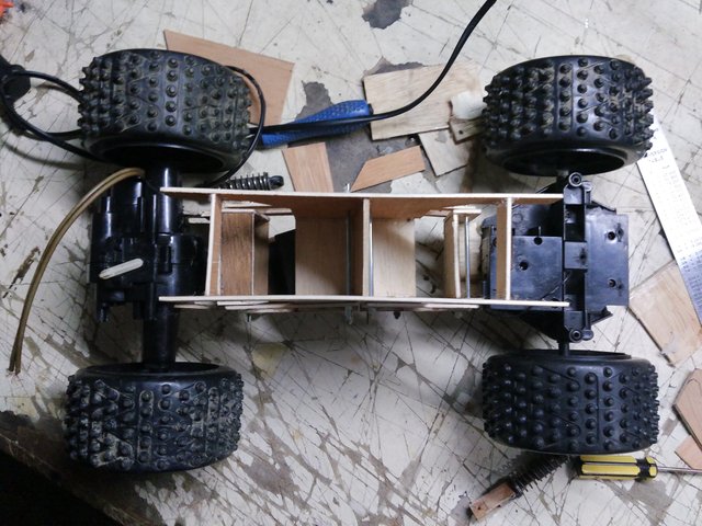 handmade remote control car