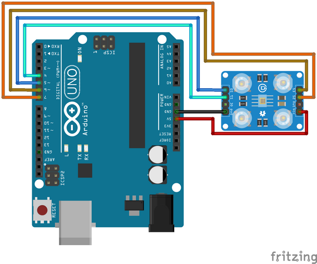 Arduino : Using TCS230 to make Color sensing — Steemit