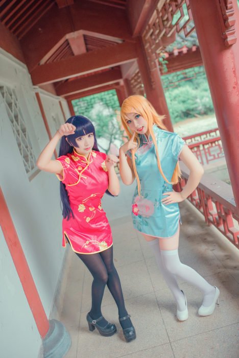 Cute-Kuroneko-Kirino-China-Dress-Cosplay-2-468x701.jpg