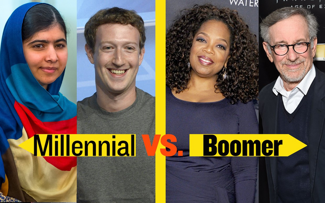 millennial boomer