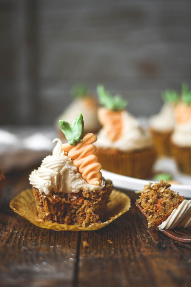 Perfect Carrot Cake Cupcakes + Coconut Cream Cheese Frosting +.jpg