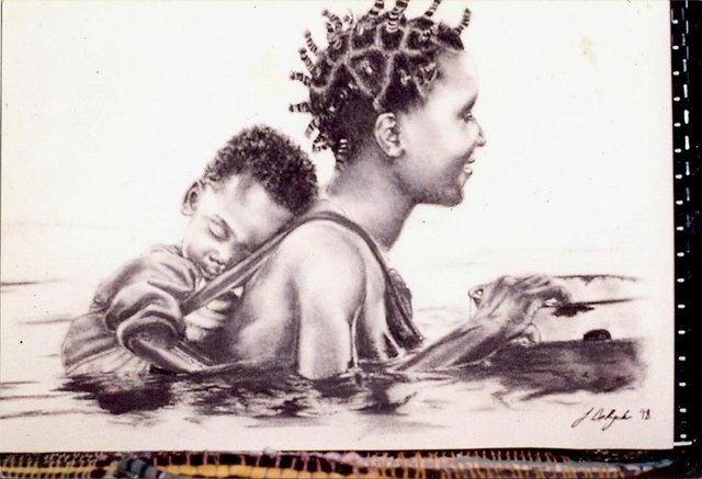 tribal_drawing___mother_and_child_by_portraitsbyhand-d5s8kec.jpg