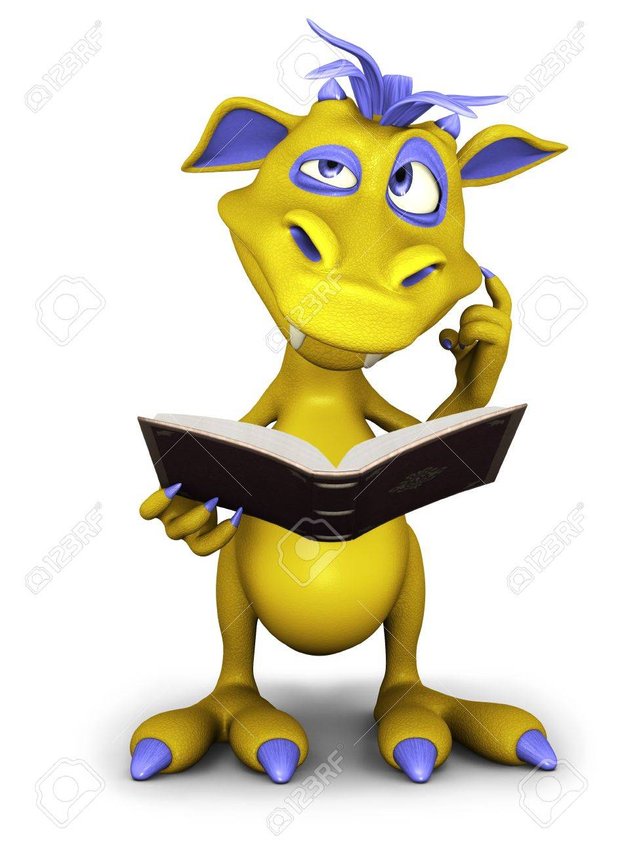 18986995-a-cute-cartoon-monster-reading-a-book-and-thinking-about-something-maybe-a-bit-confused-white-backgr-Stock-Photo.jpg