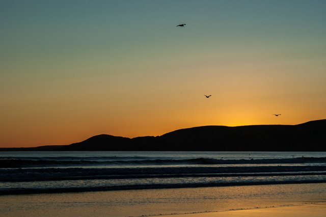 Newgale beach sunset - by steve j huggett.jpg