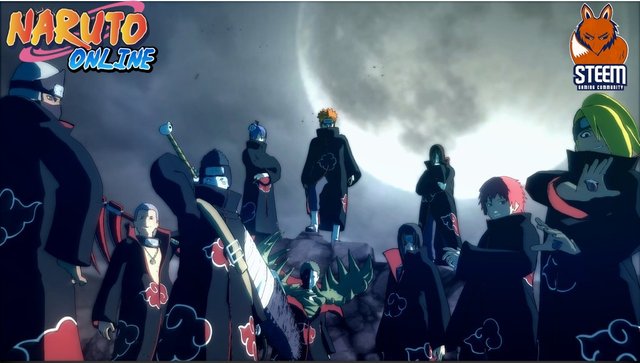 Naruto Online - Normalmente os membros da Akatsuki se