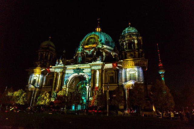 berlin cathedral festival of lights 2017