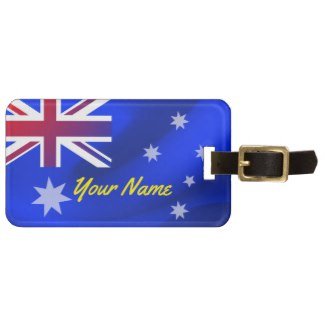 australian flag vector illustration