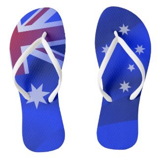 Australian flag thongs