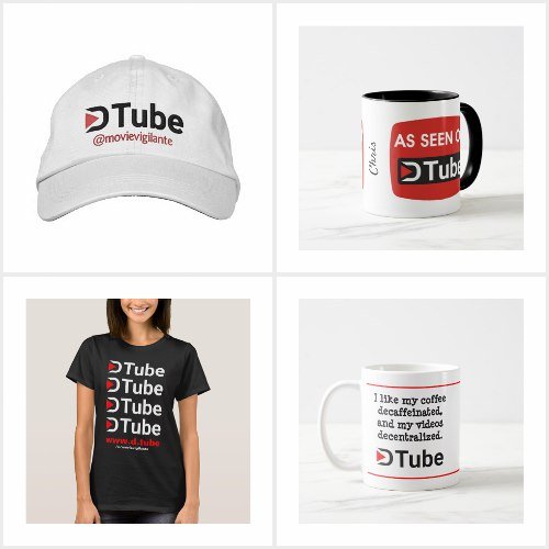 DTube Promotional Merch