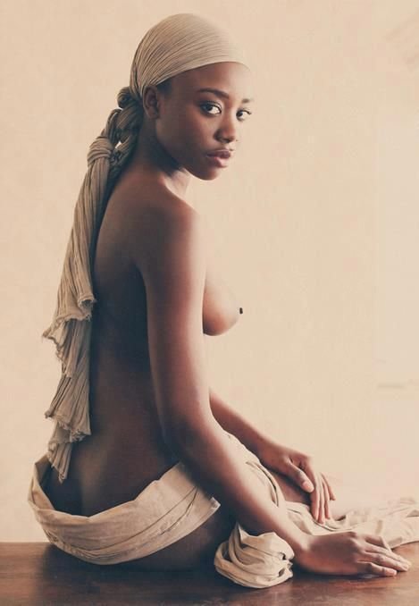 Model nude african Black Celeb