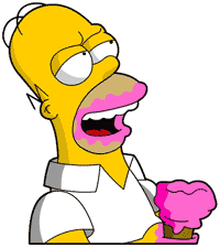 Homer Simpson - Ice Cream