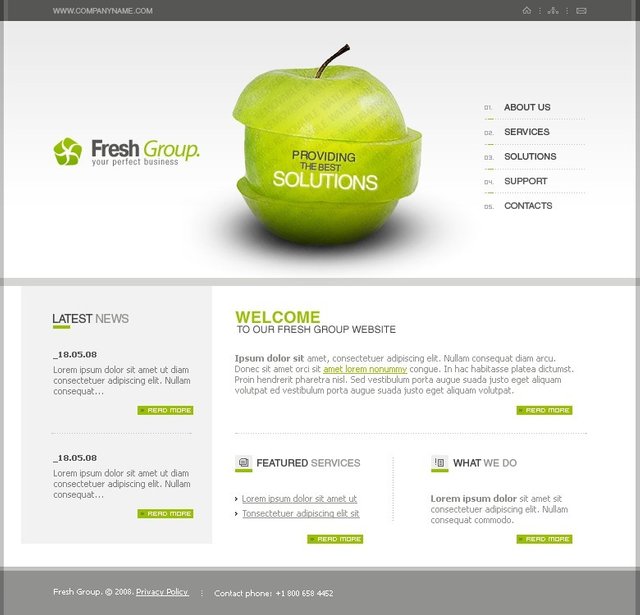 free-flash-8-templates-flash-animated-website-template-steemit