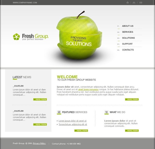 Free Flash 8 Templates (Flash Animated) Website Template — Steemit free-flash-8-templates-flash-animated-website-template-steemit