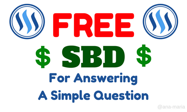 Free SBD Give-Away Contest