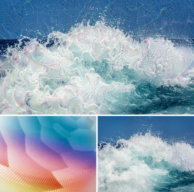 Foamy Waves 7 - Art by Deep Dreams Generator