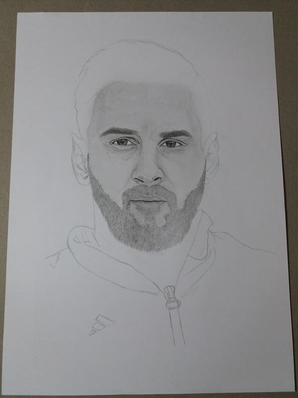 Buy LIONEL MESSI Graphite Drawing Online in India  Etsy