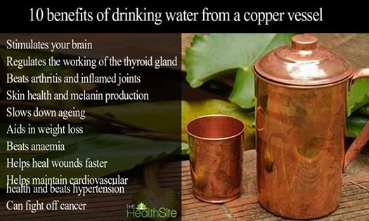 The Healing Properties Of Water Held In Copper Pots Steemit