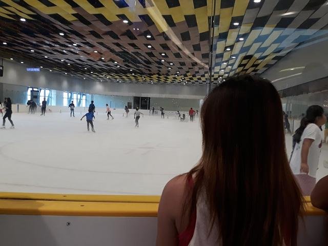Micch ice skating