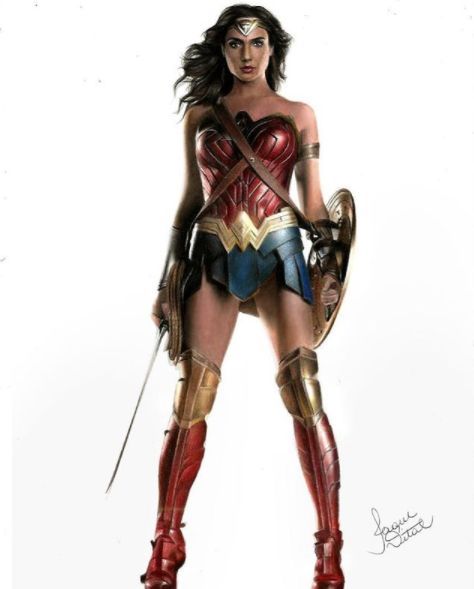 Gal Gadot Abstract Sketch Art Gal Gadot Sticker for Sale by graphicgenie   Redbubble