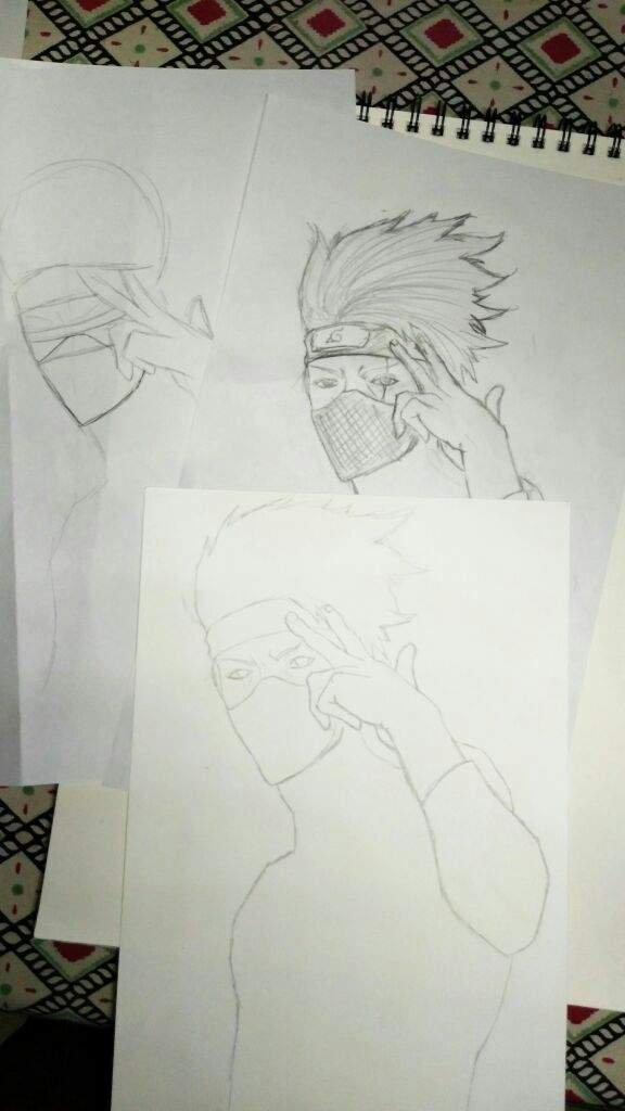 My Kakashi Hatake Drawing!