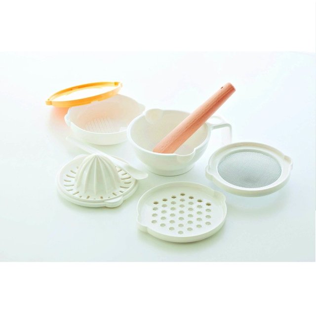  1 X Japan Richell Baby Food Sicssors Tool with Case : Baby  Eating Utensils : Baby