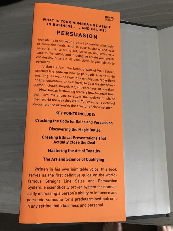 Book Review - Jordan Belfort - Way of the Wolf: Straight Line Selling:  Master the Art of Persuasion, Influence, and Success — Steemit