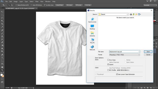 Download Tutorial How To Create A Realistic T Shirt Mockup Using Photoshop Steemit