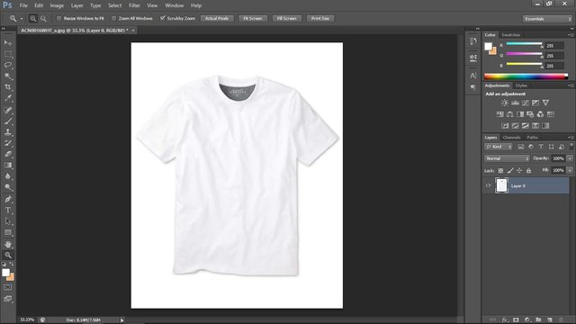 Download Tutorial How To Create A Realistic T Shirt Mockup Using Photoshop Steemit