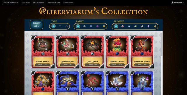 LiberViarum’s SteemMonsters