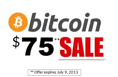 75 bitcoins for sale