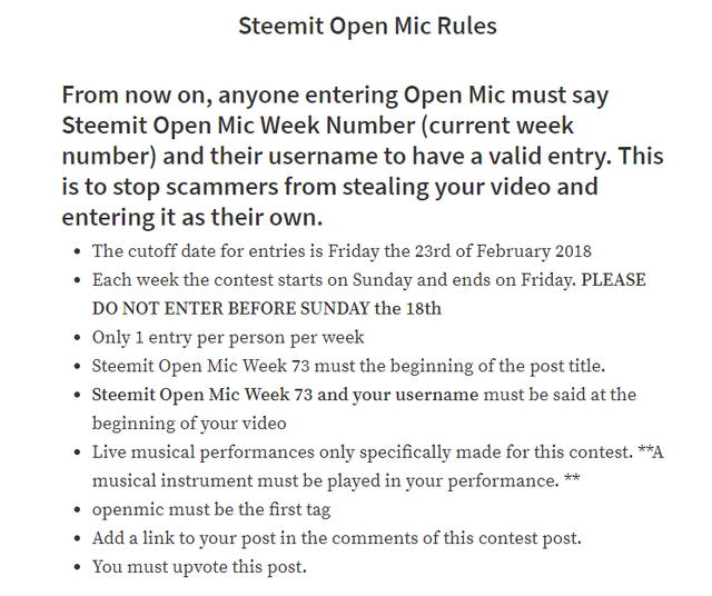 steemit_Open_Mic_73_rules.png
