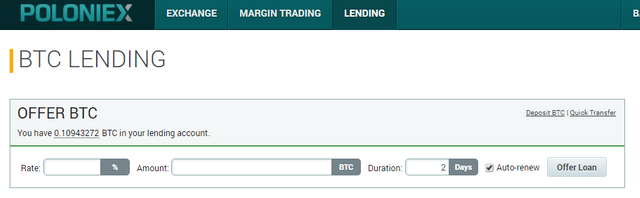 poloniex btc lending