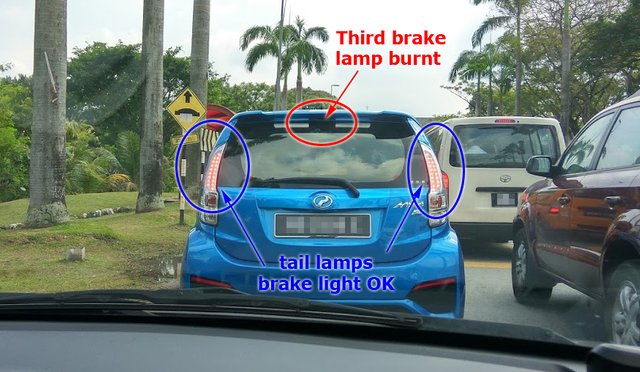 Psa Myvi Owners Check Your 3rd Brake Light Steemit