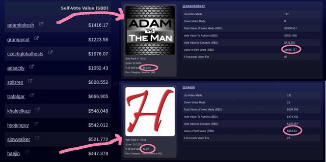 SteemOcean Top 10 Self Vote