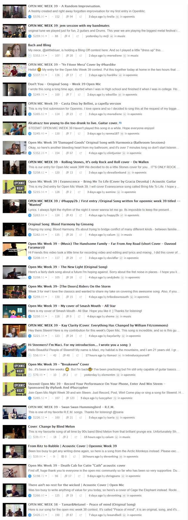 steemit open mic trending page.png
