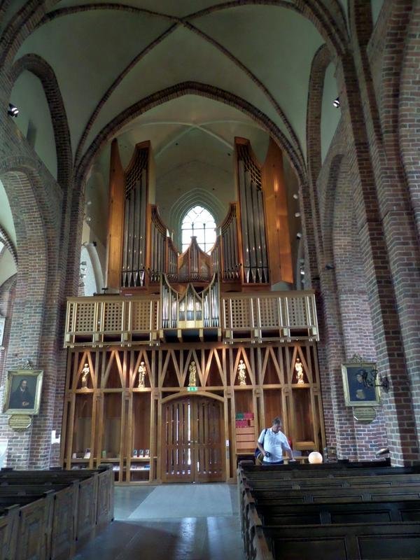 The Organ in Church of St. Mary in Helsingborg