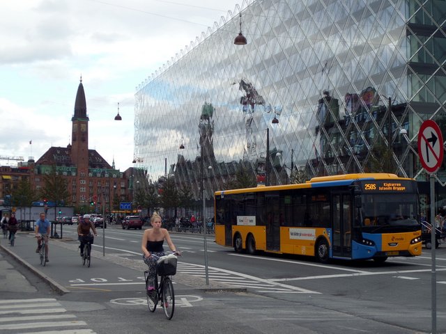 Copenhagen bike lanes