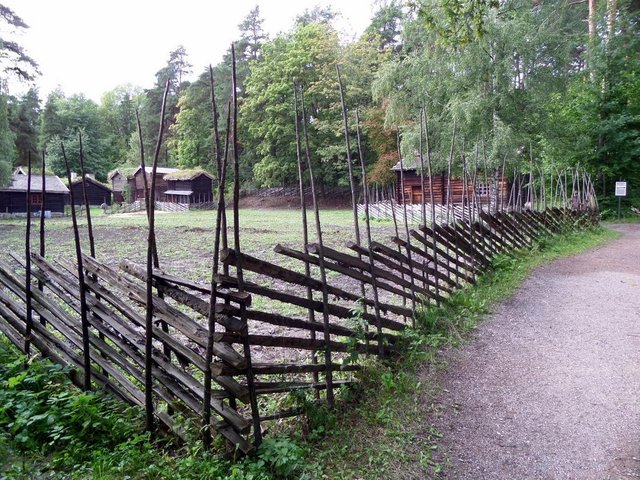 Norsk Folkemuseum fence construction