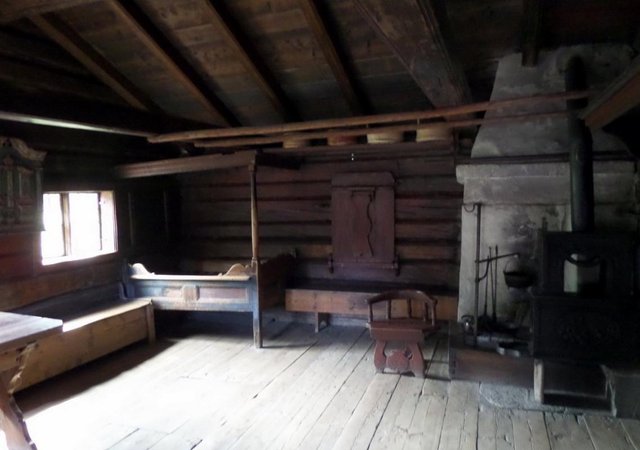 Norsk log house interior