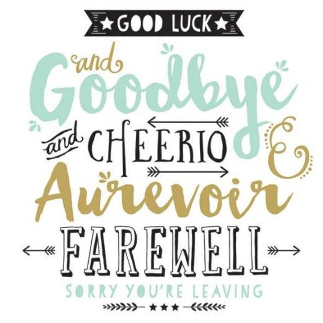 Image result for goodbye for now