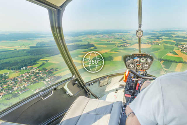 Helikopterflug 360 Panorama  -  Bobby Boe - Rundumpanoramen