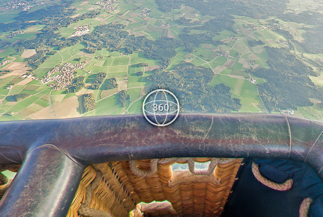 Paragliding 360 Panorama  -  Bobby Boe - Rundumpanoramen