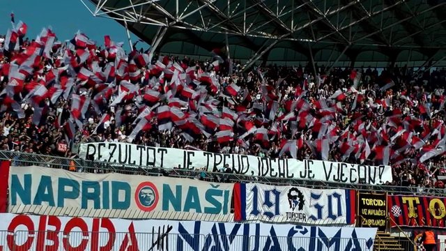 Hajduk Split's 'Torcida' turns 72 today