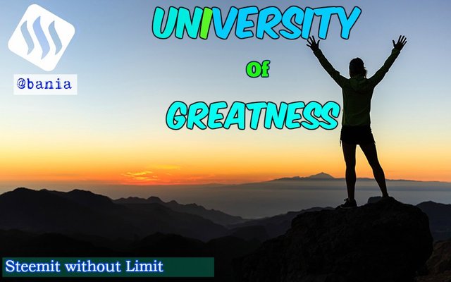 university of greatness